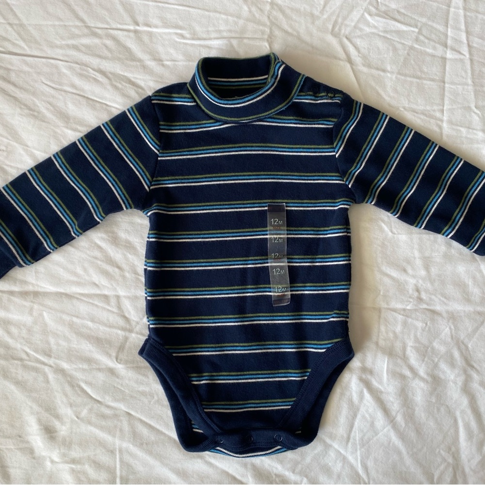 The Children’s Place Turtleneck Long Sleeve Onesie